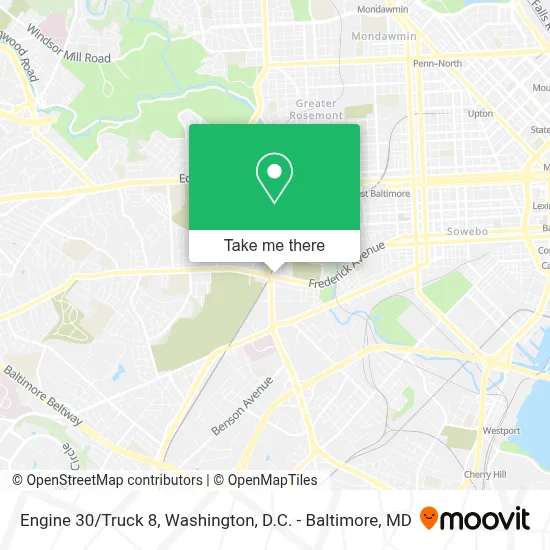 Engine 30/Truck 8 map