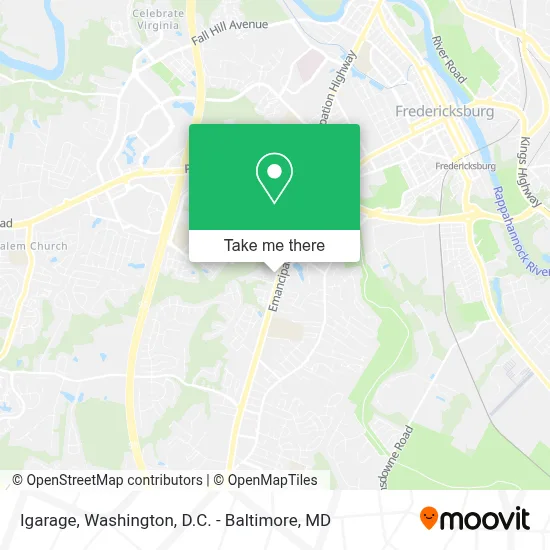 Igarage map