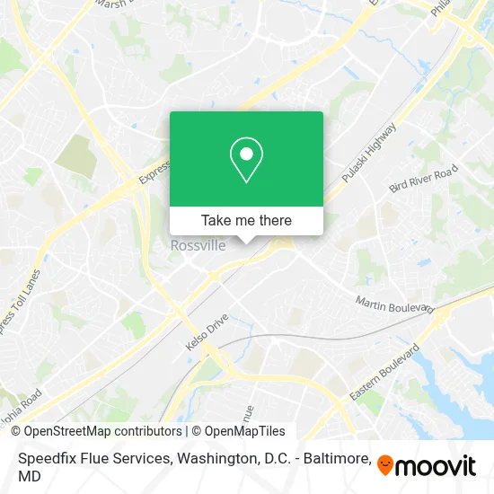 Speedfix Flue Services map