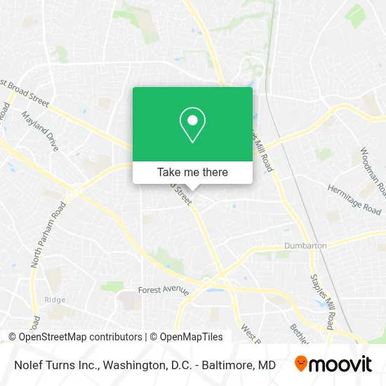 Nolef Turns Inc. map