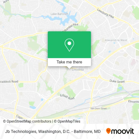Jb Technologies map