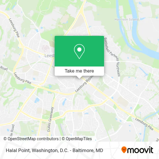 Halal Point map
