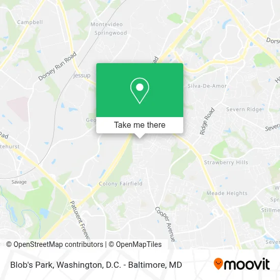 Blob's Park map