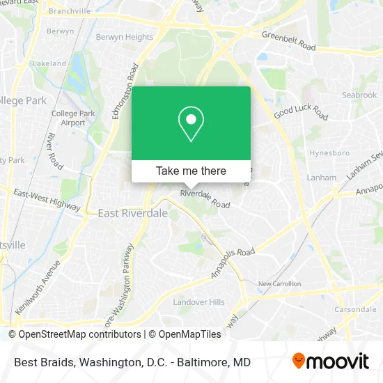 Best Braids map