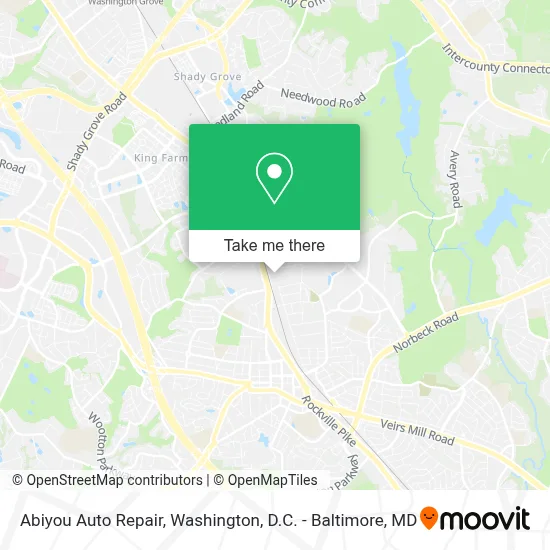 Abiyou Auto Repair map