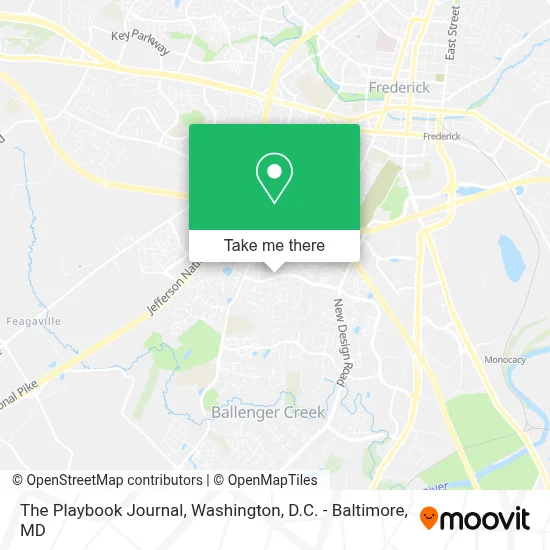 The Playbook Journal map