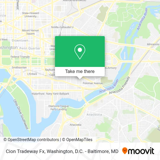 Cion Tradeway Fx map