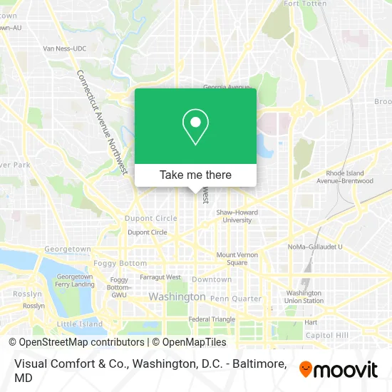 Visual Comfort & Co. map
