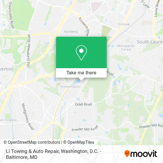Ll Towing & Auto Repair map