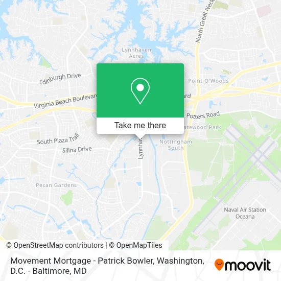 Movement Mortgage - Patrick Bowler map