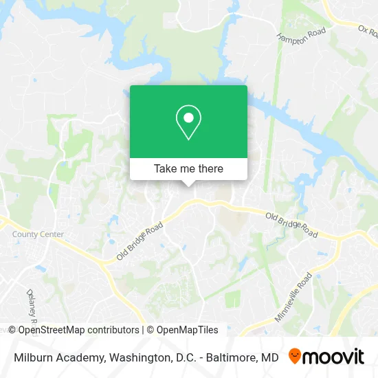 Milburn Academy map