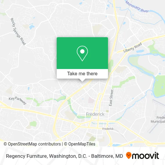 Regency Furniture map