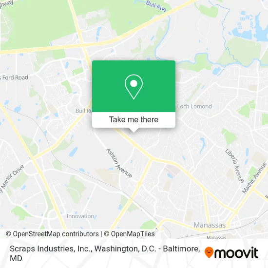 Scraps Industries, Inc. map