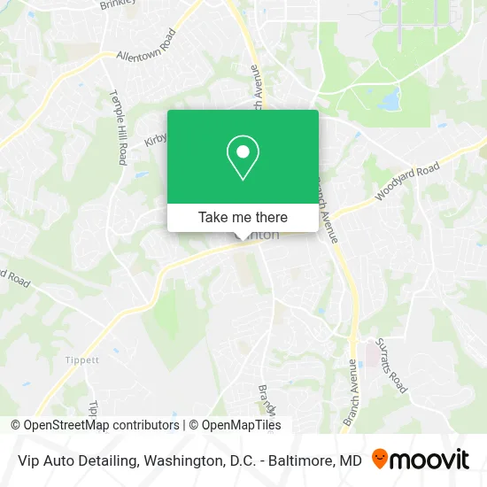 Vip Auto Detailing map
