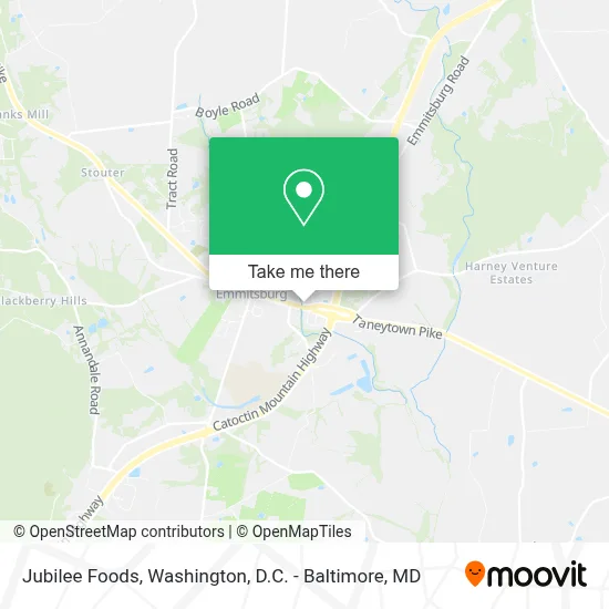 Jubilee Foods map