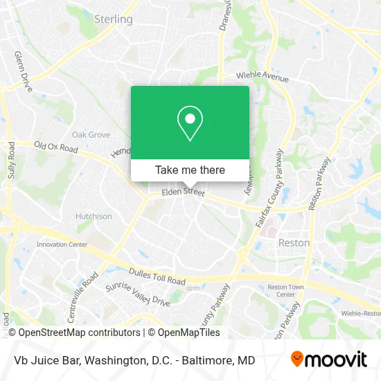 Vb Juice Bar map