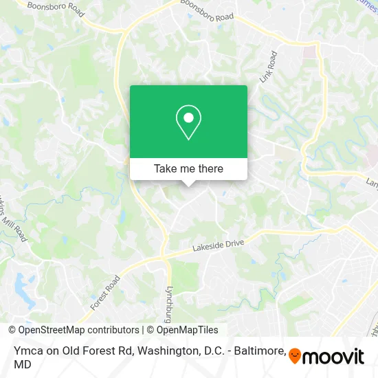 Ymca on Old Forest Rd map