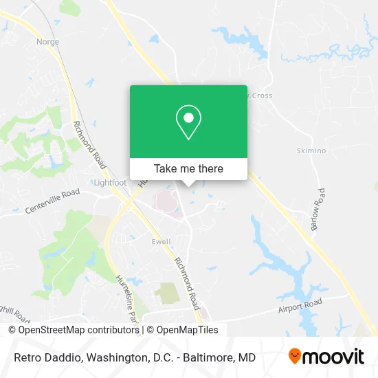 Retro Daddio map