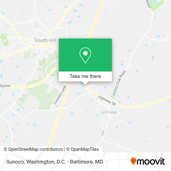Sunoco map