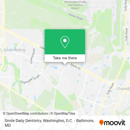 Smile Daily Dentistry map