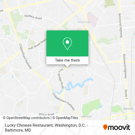 Lucky Chinese Restaurant map