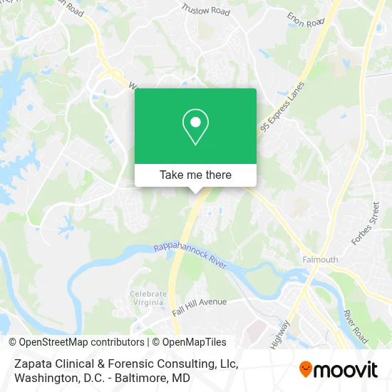 Zapata Clinical & Forensic Consulting, Llc map