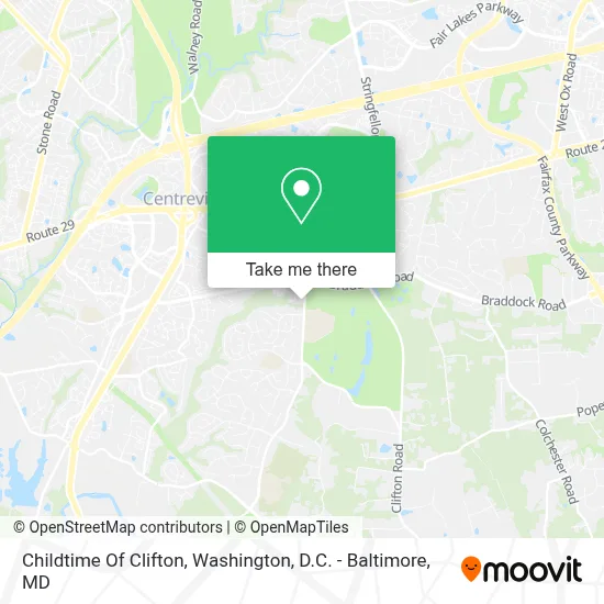 Childtime Of Clifton map