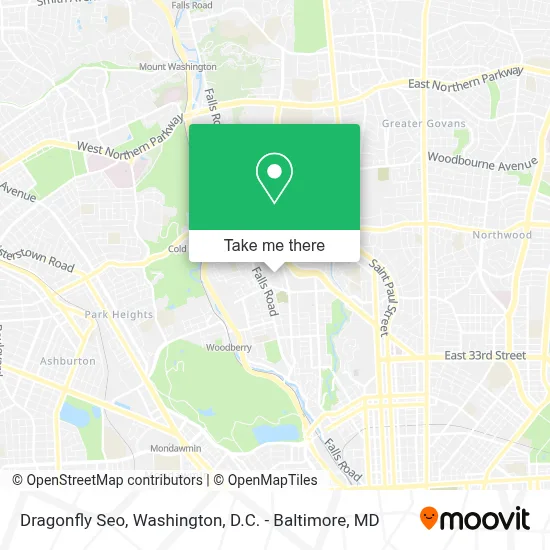 Dragonfly Seo map