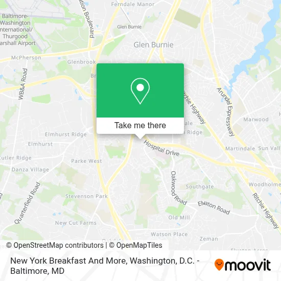 New York Breakfast And More map