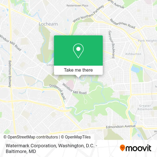 Watermark Corporation map