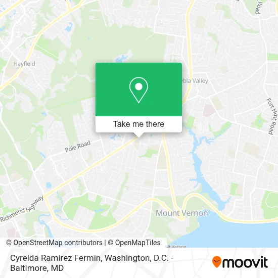 Cyrelda Ramirez Fermin map
