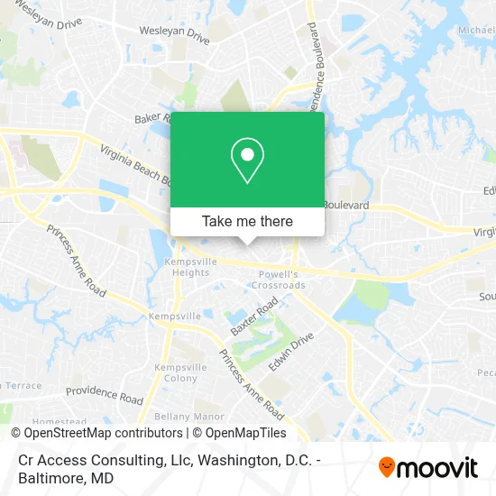 Cr Access Consulting, Llc map