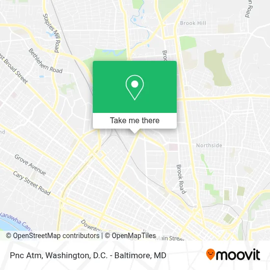 Pnc Atm map