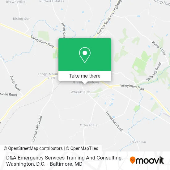D&A Emergency Services Training And Consulting map