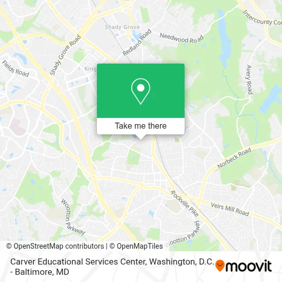 Carver Educational Services Center map