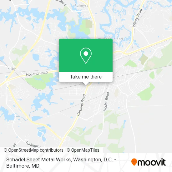 Schadel Sheet Metal Works map
