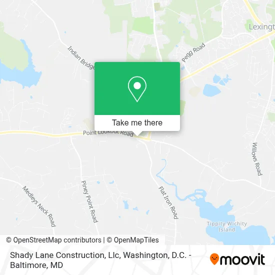 Shady Lane Construction, Llc map