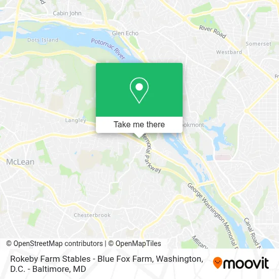 Rokeby Farm Stables - Blue Fox Farm map