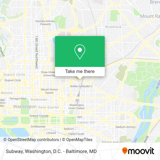 Subway map