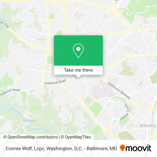 Connie Wolf, Lcpc map