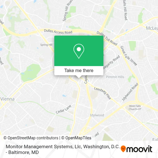 Monitor Management Systems, Llc map