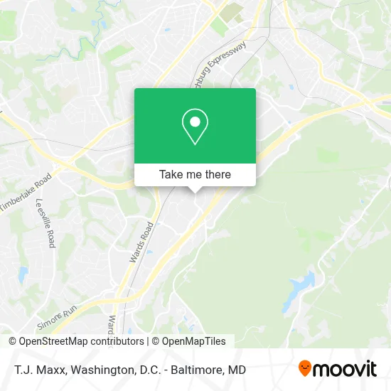 T.J. Maxx map