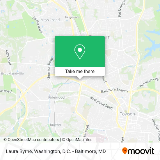 Laura Byrne map