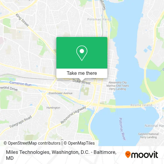 Miles Technologies map