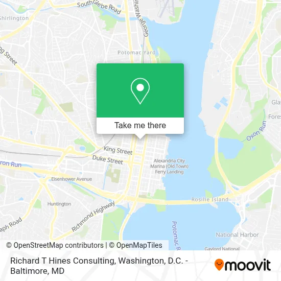 Richard T Hines Consulting map