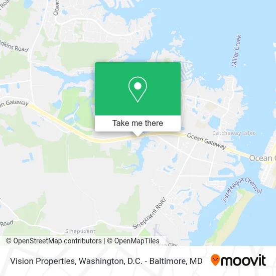 Vision Properties map