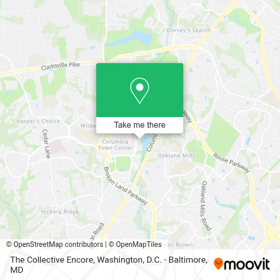 The Collective Encore map