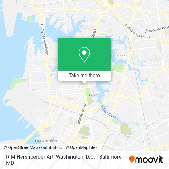 R M Hershberger Art map