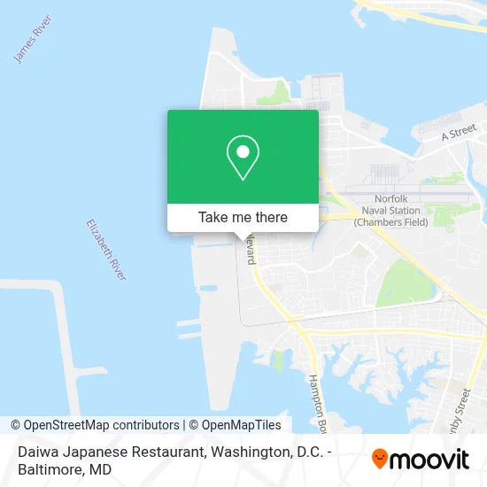 Daiwa Japanese Restaurant map