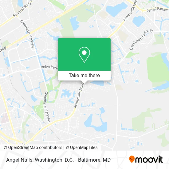 Angel Nails map